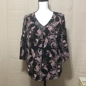 New York & Company Tops - Paisley Blouse New York & Company Tops - Paisley Blouse